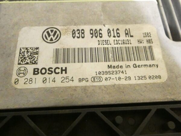 18154551718-6968e09c95a80 Sterownik silnika Volkswagen Transporter - Caravelle T5 1.9 TDI 038906016AL