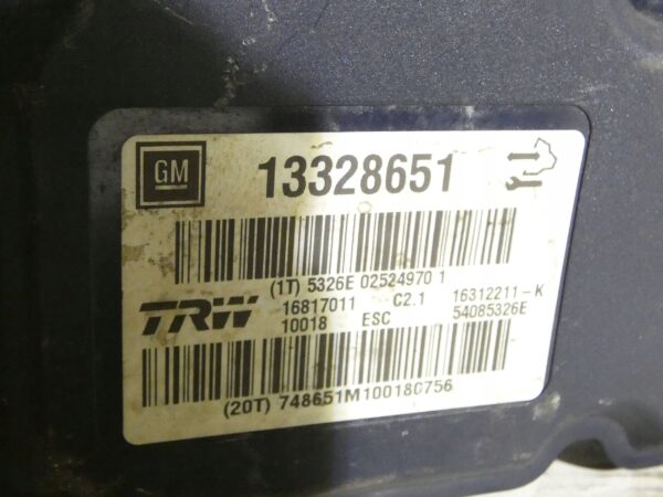 Pompa ABS Opel Insignia A 13328651