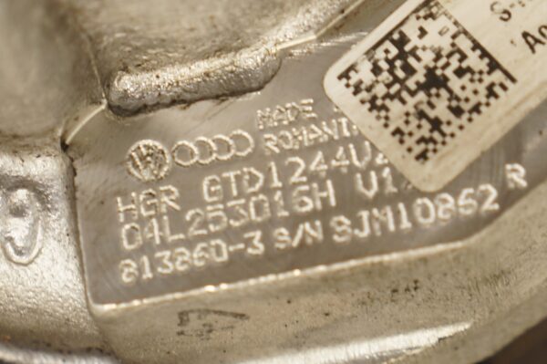 TURBOSPRĘŻARKA TURBO VW GOLF VII T-ROC SEAT LEON AUDI A3 1,6 TDI 04L253016H