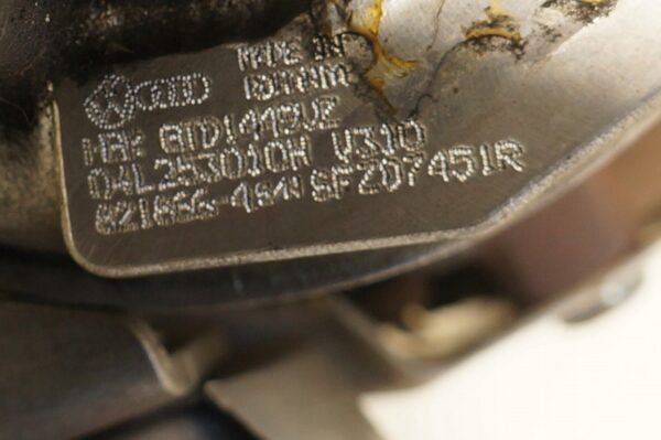 TURBOSPRĘŻARKA TURBO AUDI A6 C7VW TIGUAN PASSAT B7 CC 2,0 TDI 04L253010H