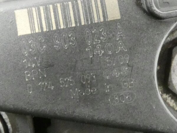 Alternator VW TIGUAN GOLF SEAT ALHAMBRA 1.4TSI 03C903023A