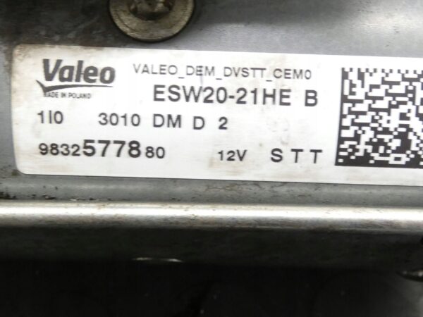 Rozrusznik CITROEN C3 RIFTER PARTNER 1,5 E-HDI 9832577880