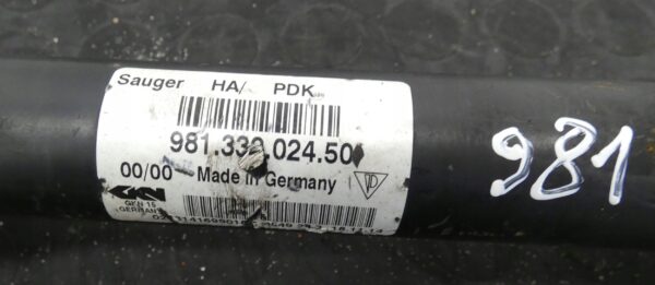 Półoś tylna Porsche Cayman 981 98133202450
