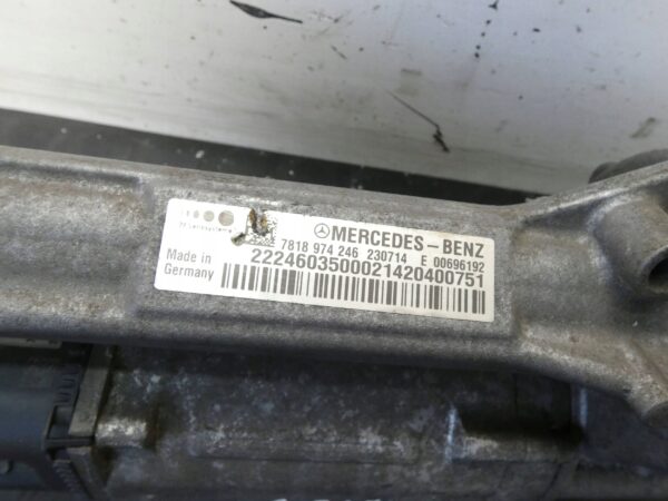 18177191545-6968d78f90fd1 PRZEKŁADNIA KIEROWNICZA MAGLOWNICA Mercedes-Benz S AMG W222 2224603500