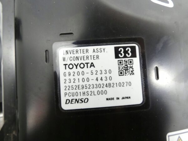 Inwerter/przetwornica napięcia Toyota Yaris 1.5 M15A G920052330 2321004430