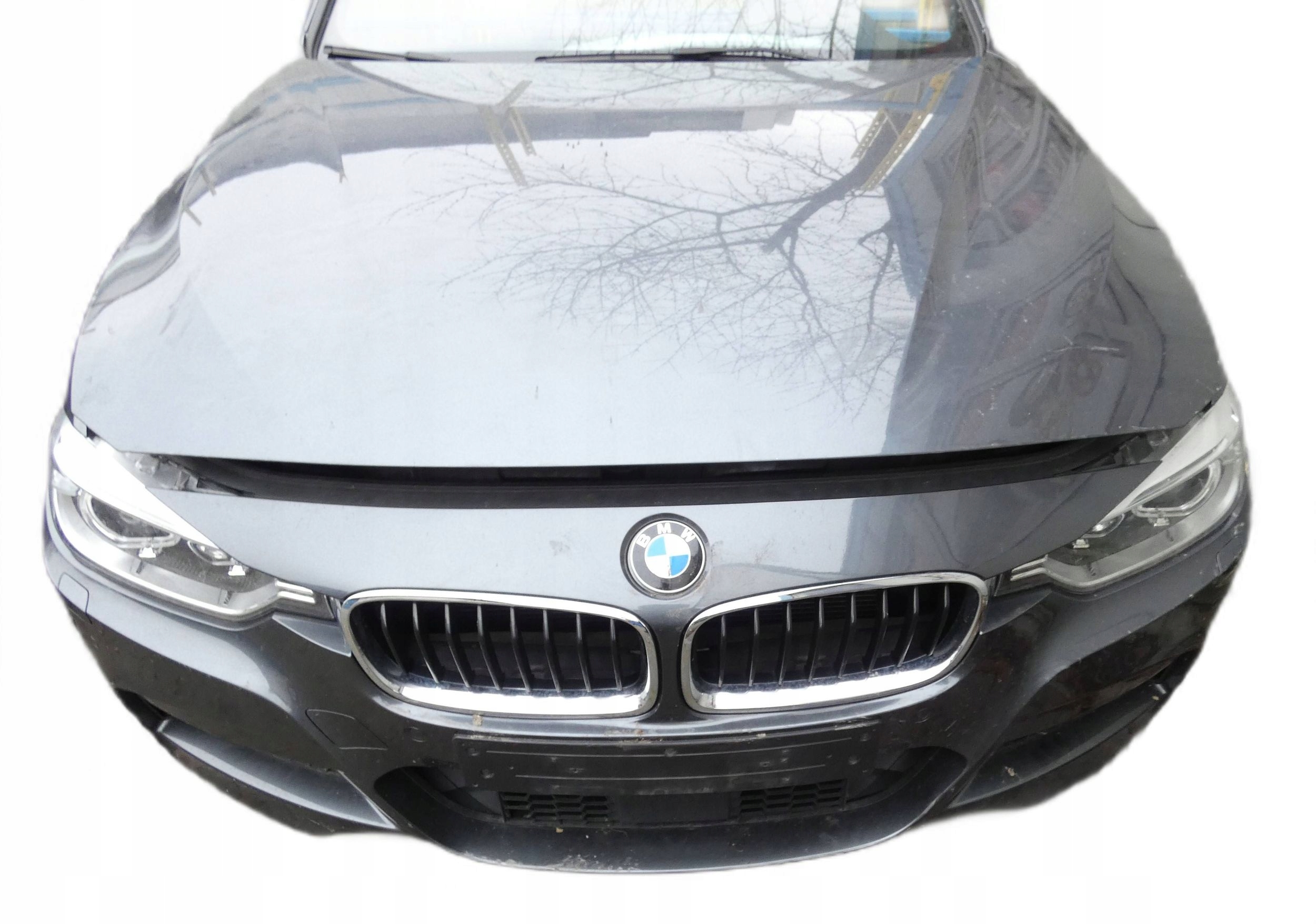 Przód kompletny BMW 3 F30 F31 MPAKIET MASKA, ZDERZAK, BŁOTNIKI LAMPY B39