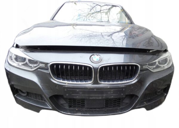 Przód kompletny BMW 3 F30 F31 MPAKIET MASKA, ZDERZAK, BŁOTNIKI LAMPY B39