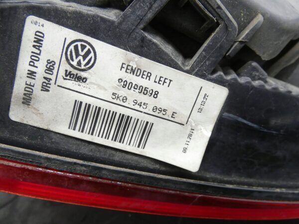 LAMPA LEWY TYŁ VW GOLF VI EUROPA ORYGINAŁ 5K0945095E