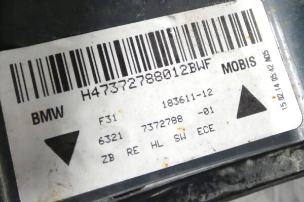 Lampa BMW F31 PRAWY TYŁ EUROPA 7372788