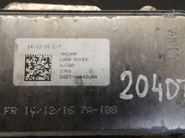 Chłodnica oleju LANDROVER DISCOVERY SPORT F-PACE 2.0D G4D36A642BA