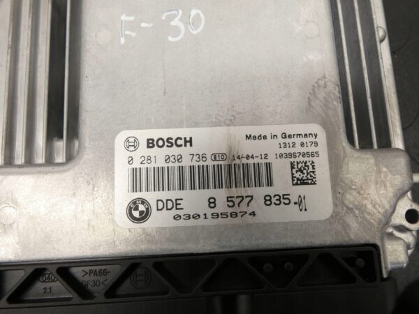 18254437255-696fa8cf5338e Sterownik silnika BMW 3 F30 F31 F34 4 F32 F36 3.0D 8577835 0281030736