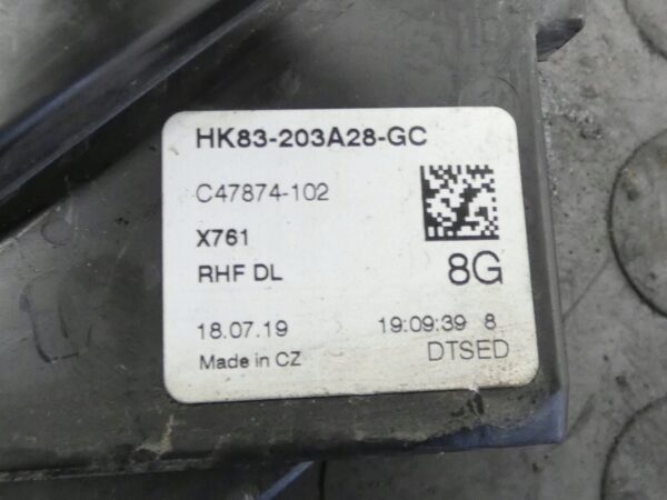 Zamek drzwi KLAMKA PP Jaguar F-Pace HK83203A28GC BJ32-224N02-CRMUA