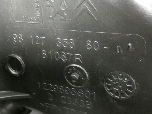 Obudowa filtra powietrza PEUGEOT 2008 308 CITROEN C3 1,2THP 9812735680