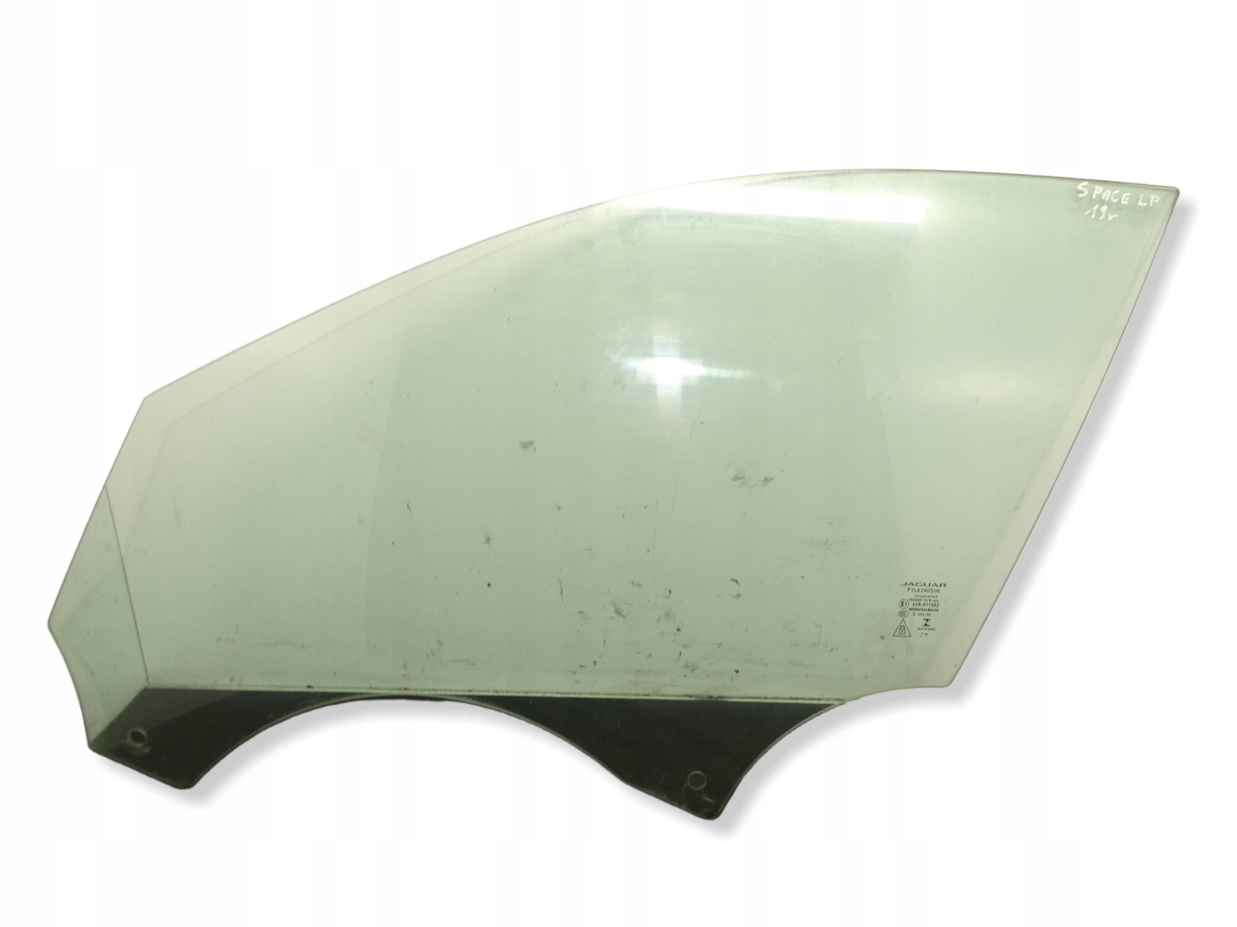 18281187142-698b9f51543e1 SZYBA DRZWI LEWY PRZÓD Jaguar F-Pace 43R011582 2019R