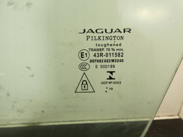 SZYBA DRZWI LEWY PRZÓD Jaguar F-Pace 43R011582 2019R