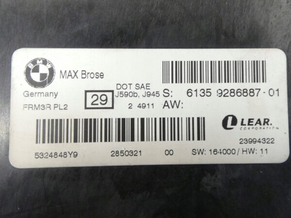 18295959637-698b8376909ae MODUŁ STEROWNIK ŚWIATEŁ BMW E84 X1 9286887