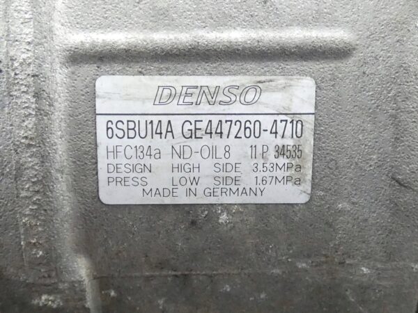 KOMPRESOR klimatyzacji BMW E60 E87 E90 E91 F10 X1 E84 2.0 D N47 447260-4710