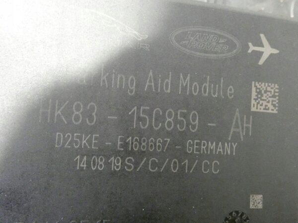 Moduł CZUJNIKÓW PARKOWANIA JAGUAR F-PACE LAND ROVER VELAR 2.0D HK8315C859AH