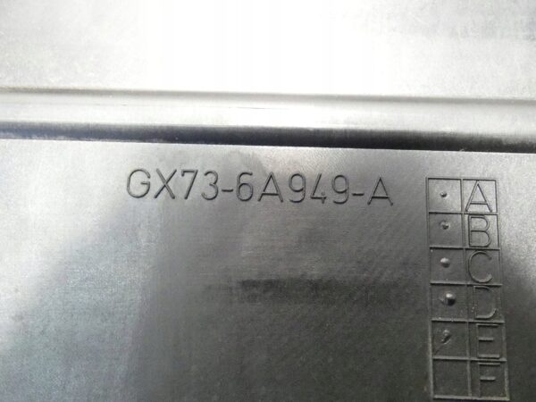 Osłona silnika Jaguar F-Pace 2.0D GX736A949A