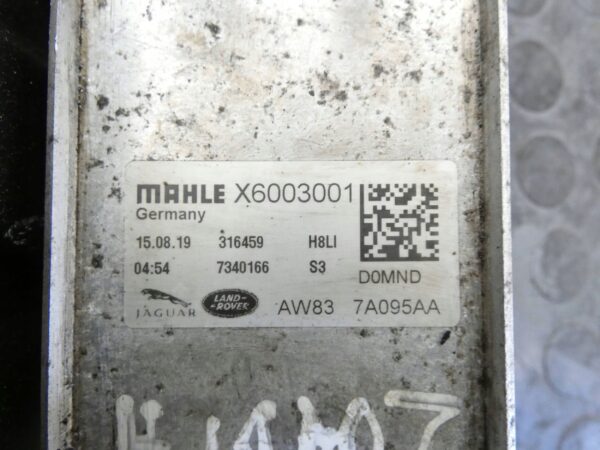 18316221448-698b586865be0 Chłodnica oleju skrzyni biegów JAGUAR F-PACE LAND ROVER VELAR 2.0D X6003001