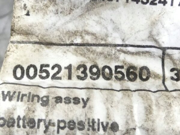 Przewód KABEL AKUMULATORA Fiat 500E 00521390560