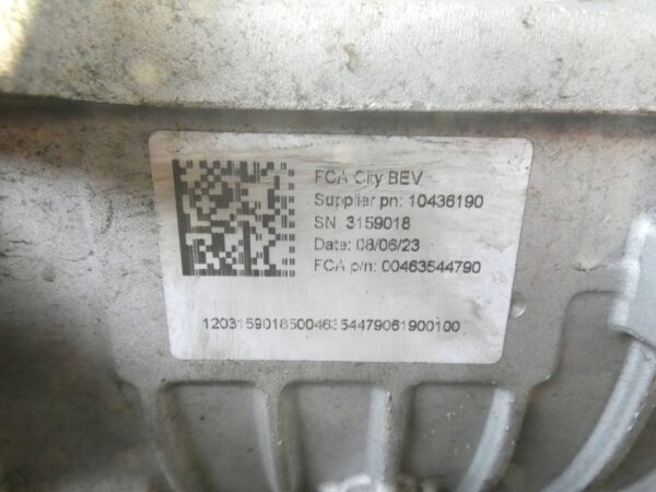 18340481443-699719918fa39 SILNIK ENGINE ELEKTRYCZNY SKRZYNIA EV Fiat 500E 46348460 10436190 10432207