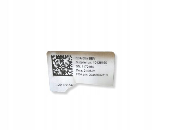 18340534249-699727bfdb271 SILNIK ENGINE ELEKTRYCZNY SKRZYNIA EV Fiat 500E 46348460 10436190 00463532