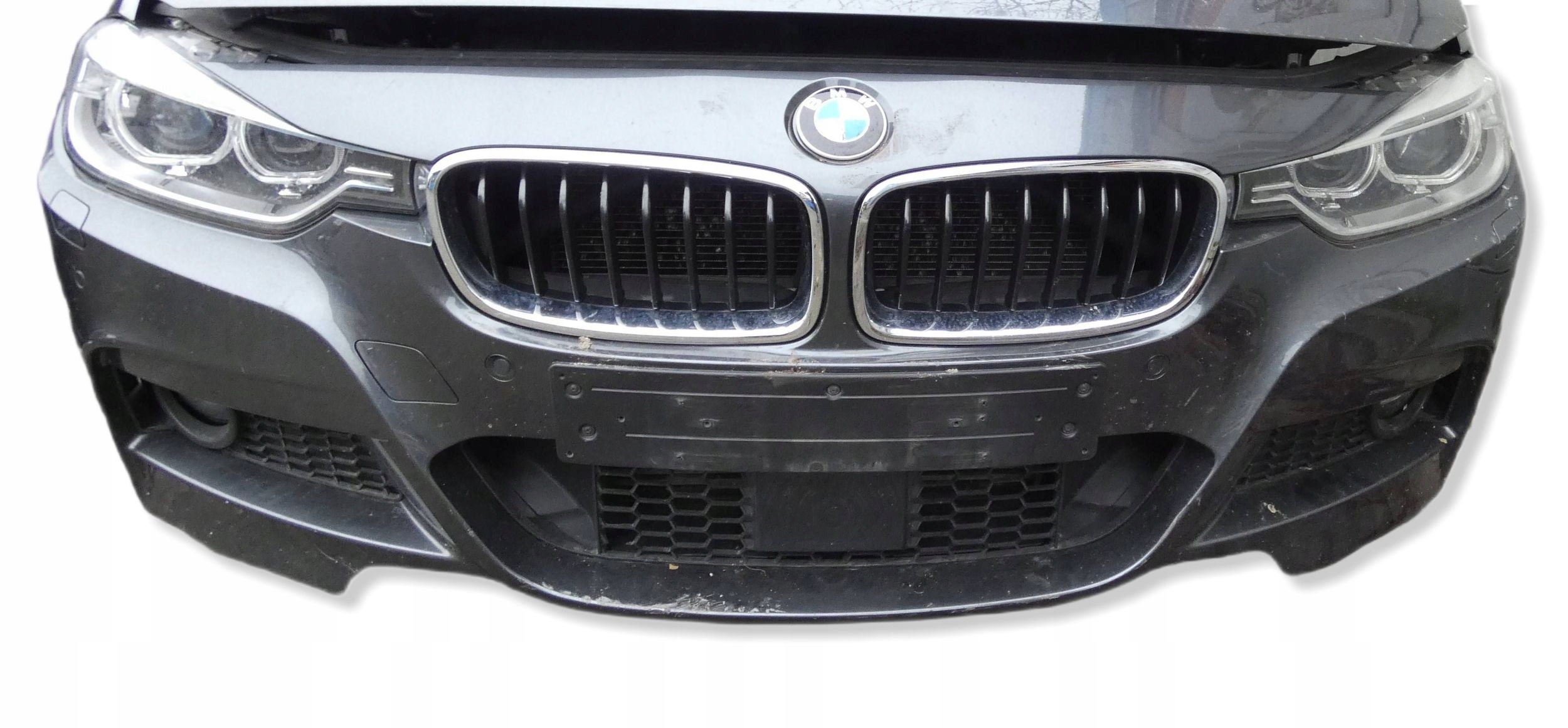 Zderzak Przód KRATKI RADAR PDC SPRYSKI HALOGENY KOMPL BMW 3 F30 F31 8067948
