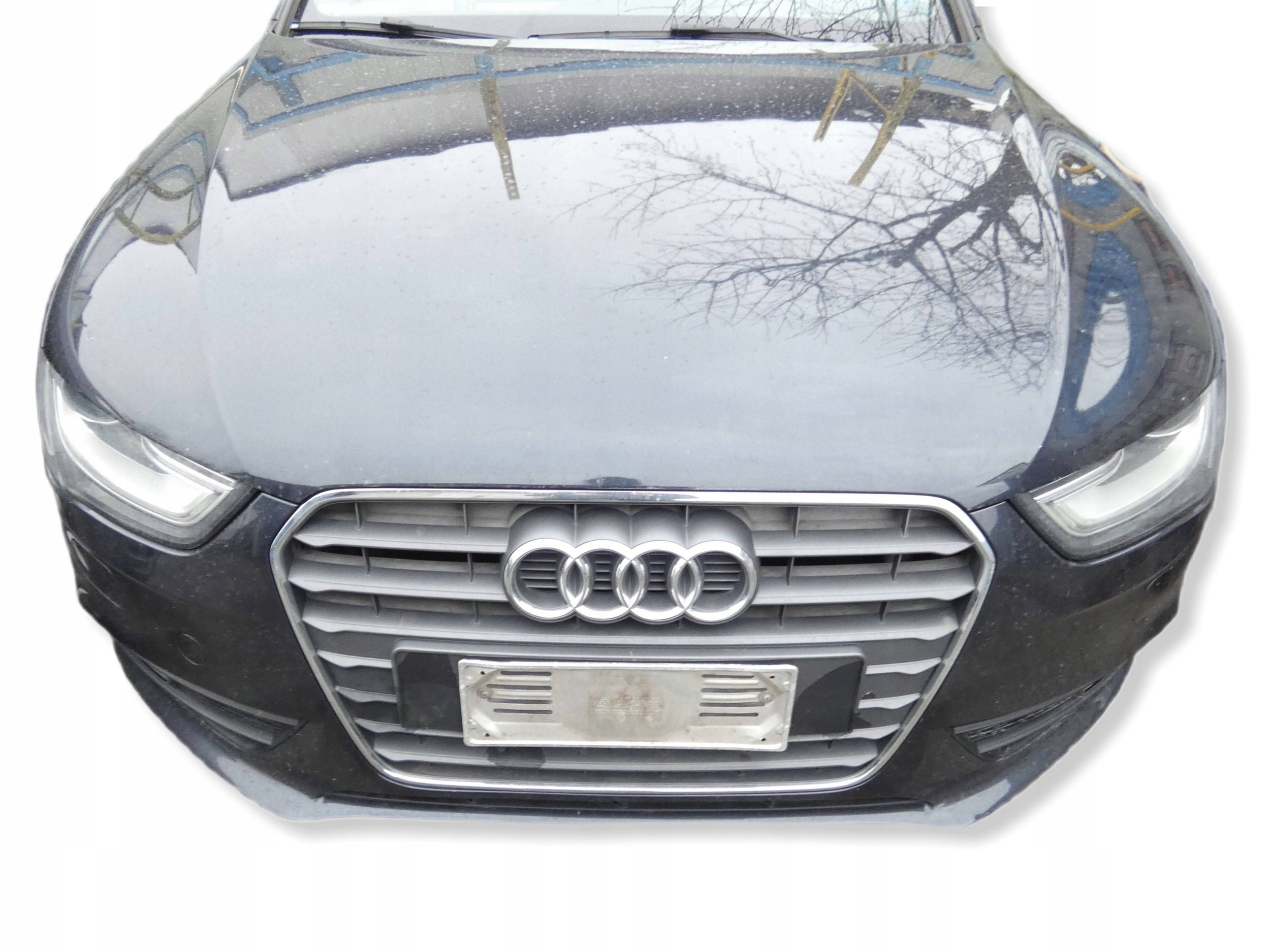 18358476132-699f109e2e2c7 ZDERZAK PRZÓD GRILL ATRAPA HALOGENY KOMPLETNY Audi A4 B8 8K LX5R
