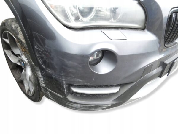 18364478353-69a1978e6e2bb ZDERZAK PRZÓD BMW X1 E84 LIFT SPRYSKIWACZE HALOGENY GRILL KRATKI