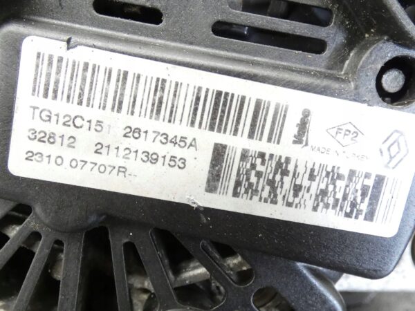Alternator RENAULT KANGOO MEGANE DACIA DUSTER NISSAN 1.5 DCI K9K 231007707R