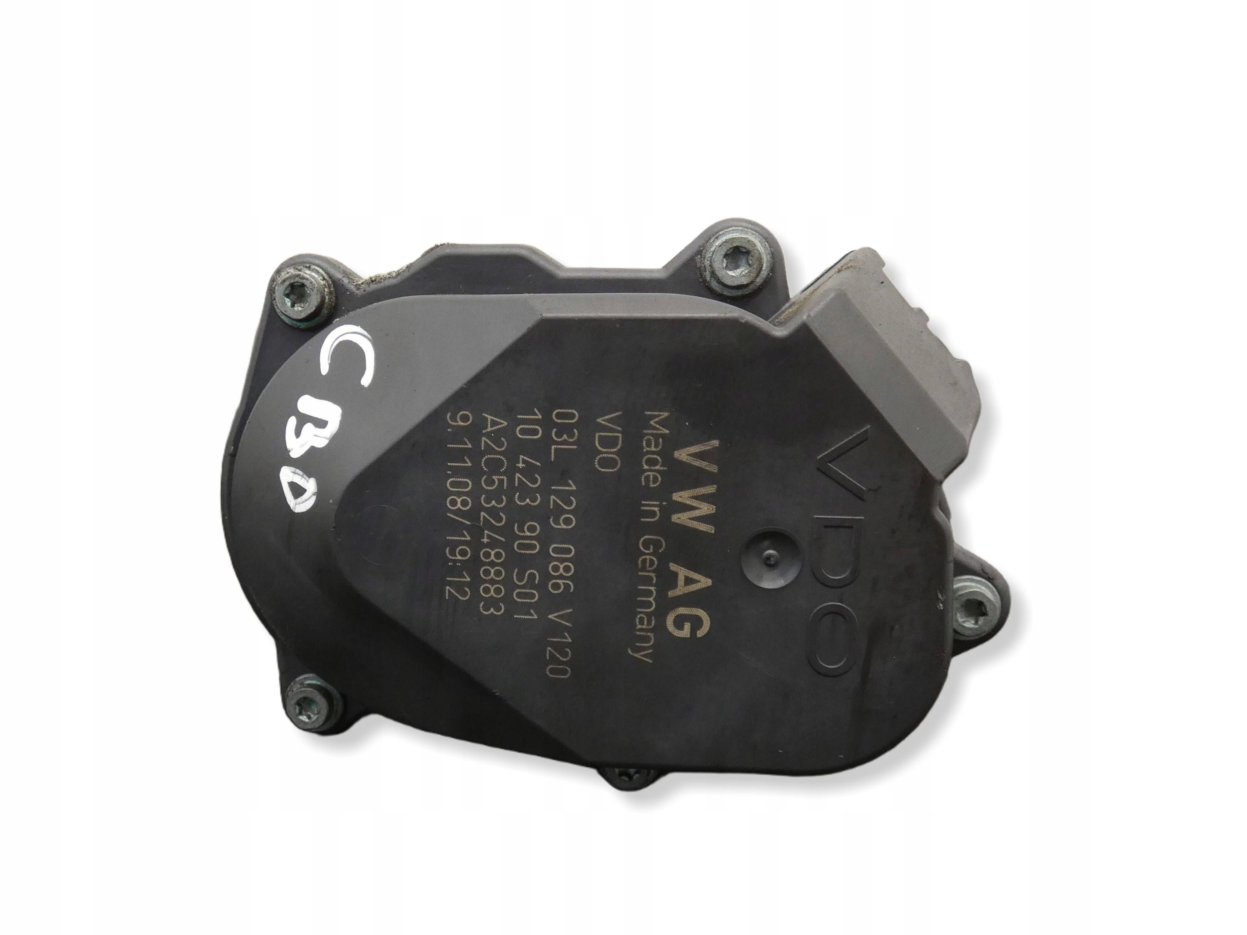 18375947201-69a6c16dde0bd NASTAWNIK KLAP KOLEKTORA VW GOLF JETTA PASSAT SKODA YETI 2,0 TDI 03L129086