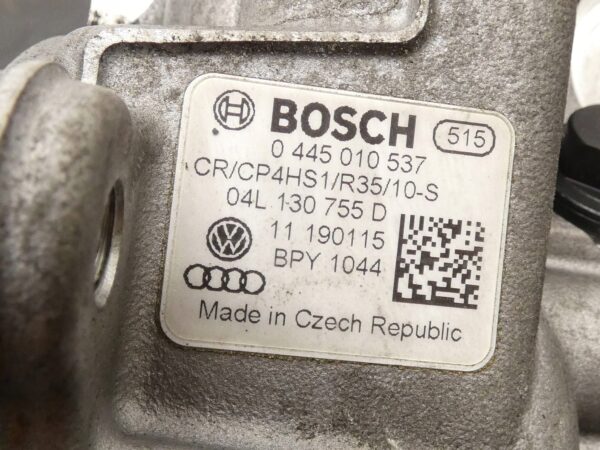 ZESTAW UKŁADU WTRYSKOWEGO VW GOLF AUDI A3 LEON OCTAVIA 1,6 TDI 04L130755D