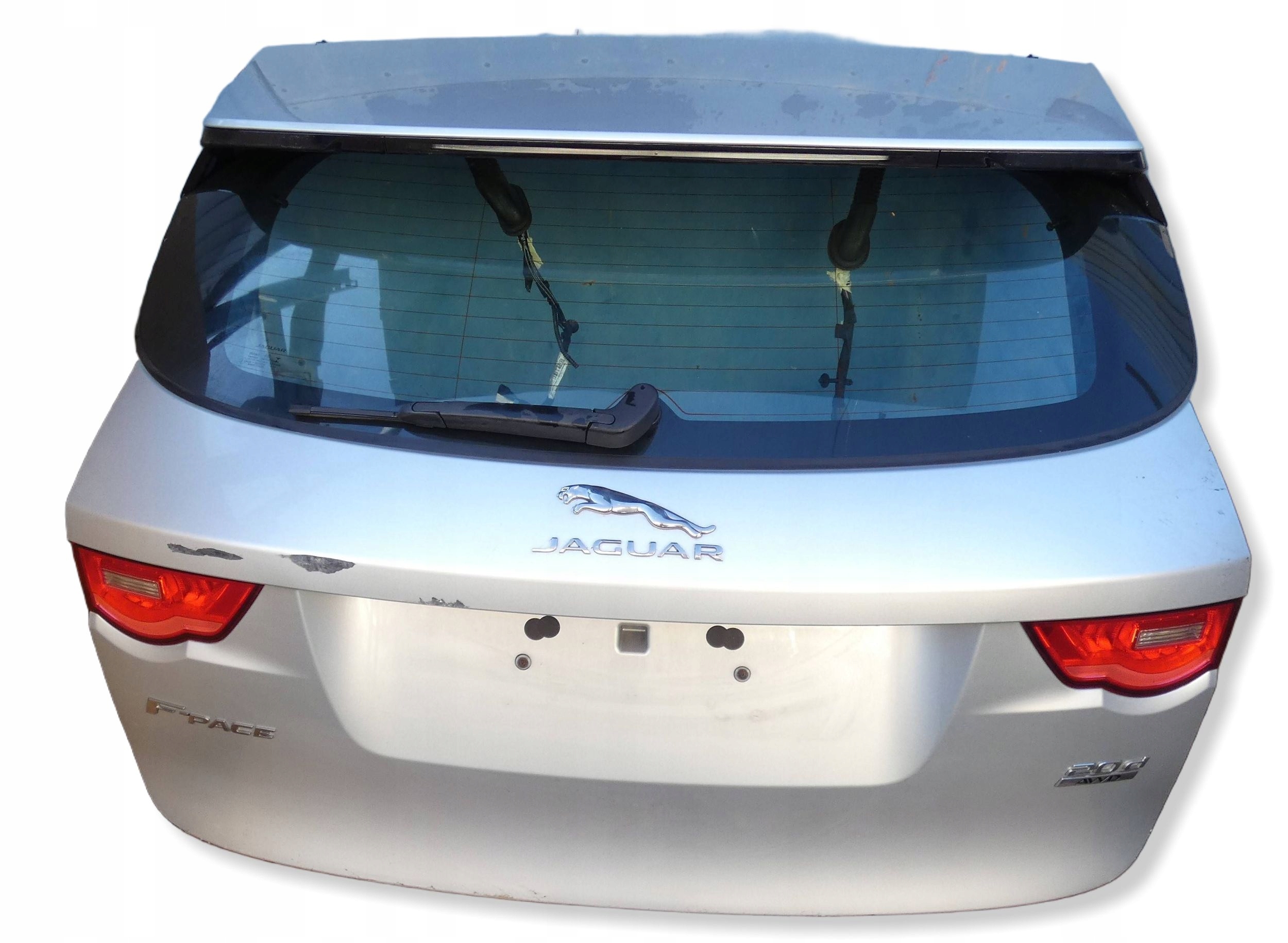 Klapa bagażnika Tył Jaguar F-Pace SZYBA KAMERA LAMPY 2019R