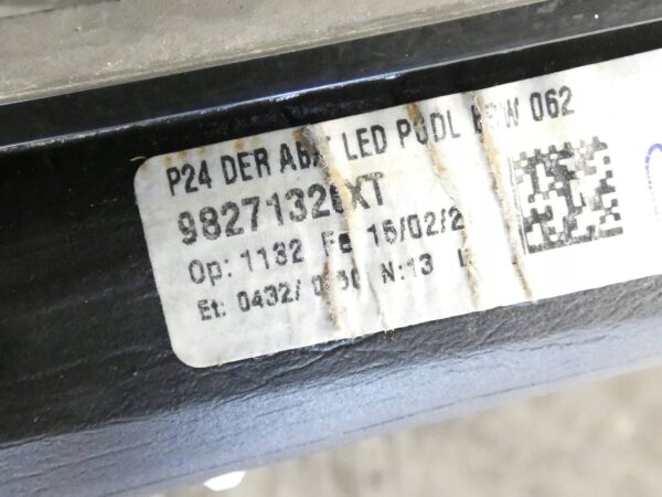 18386620160-69aa99cf5a0db LUSTERKO PRAWE Peugeot 2008 II 98271326XT 10PIN + 4PIN