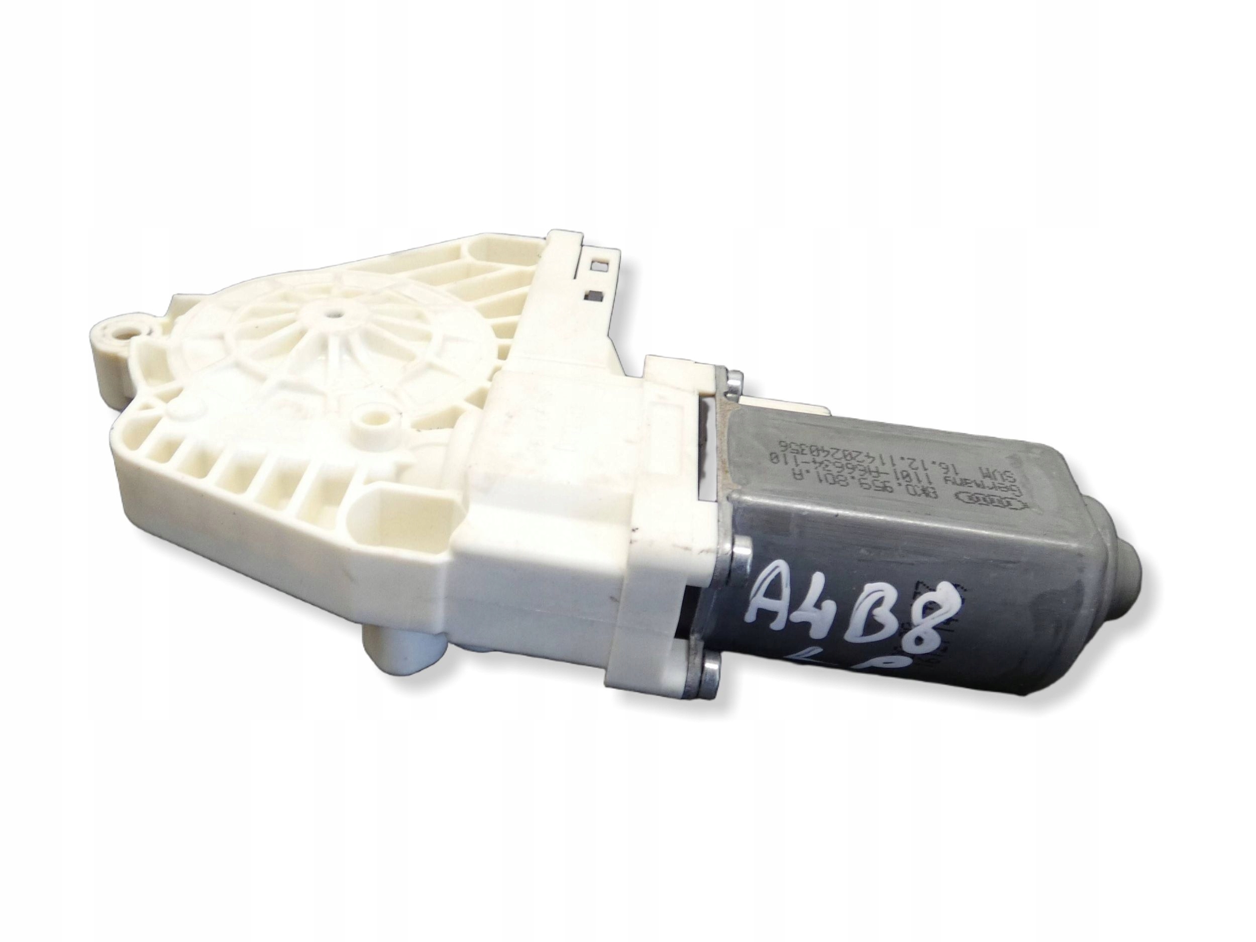 18386716066-69aaa7dac96b5 SILNICZEK SZYBY LEWY PRZÓD PRZEDNI AUDI A4 B8 A5 8T 8K0959801A