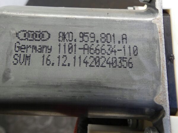 SILNICZEK SZYBY LEWY PRZÓD PRZEDNI AUDI A4 B8 A5 8T 8K0959801A