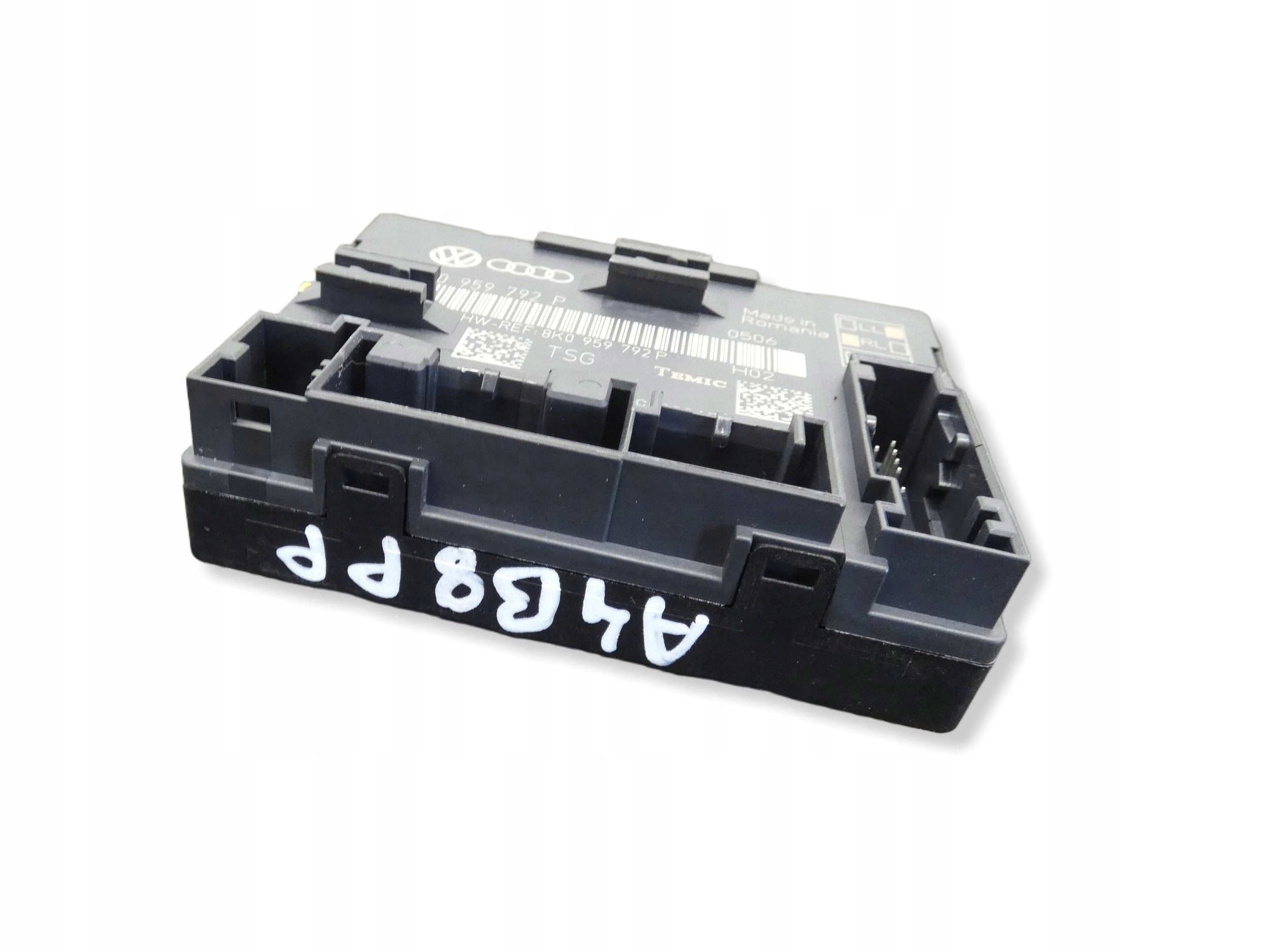 18386751833-69aaa7cdb5da0 MODUŁ STEROWNIK DRZWI PRAWY PRZÓD AUDI A4 B8 A5 Q5 8K 8K0959792P