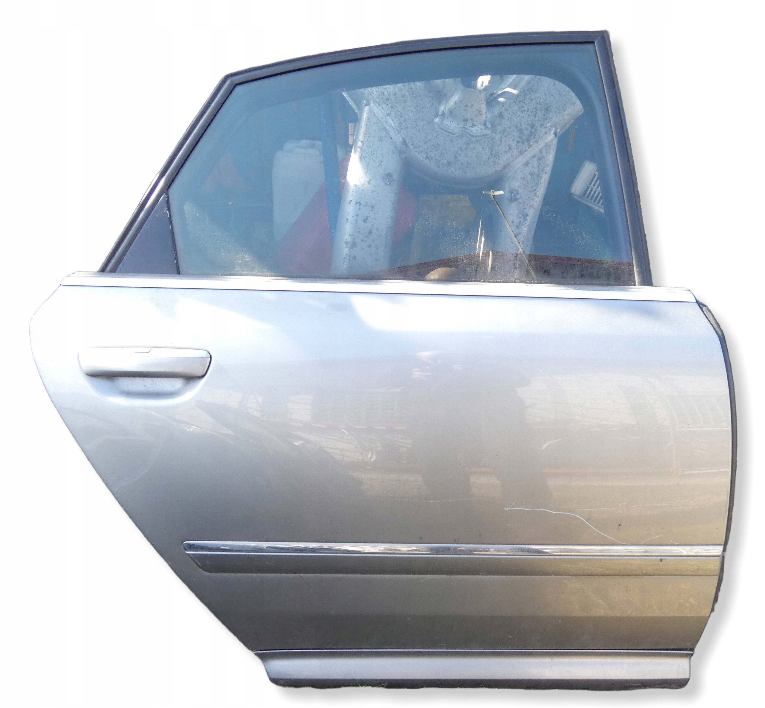 18387079348-69aad23f5e32f DRZWI PRAWY TYŁ AUDI A8 D3 PRZED LIFT KOMPLET 2003R KEYLESS