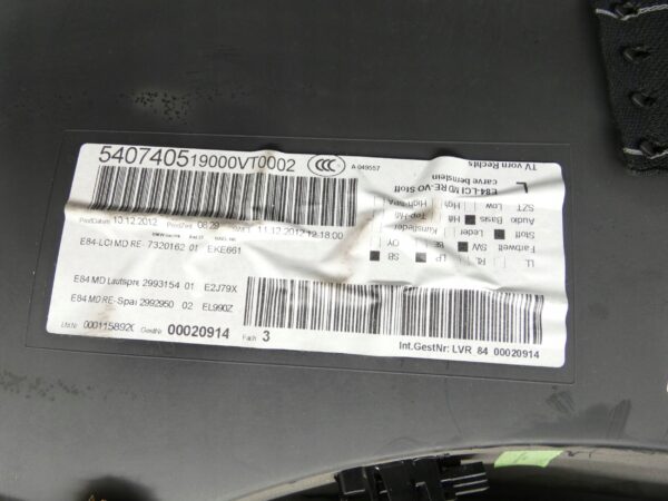 Boczek drzwi przednich strona prawa BMW X1 E84 2991535