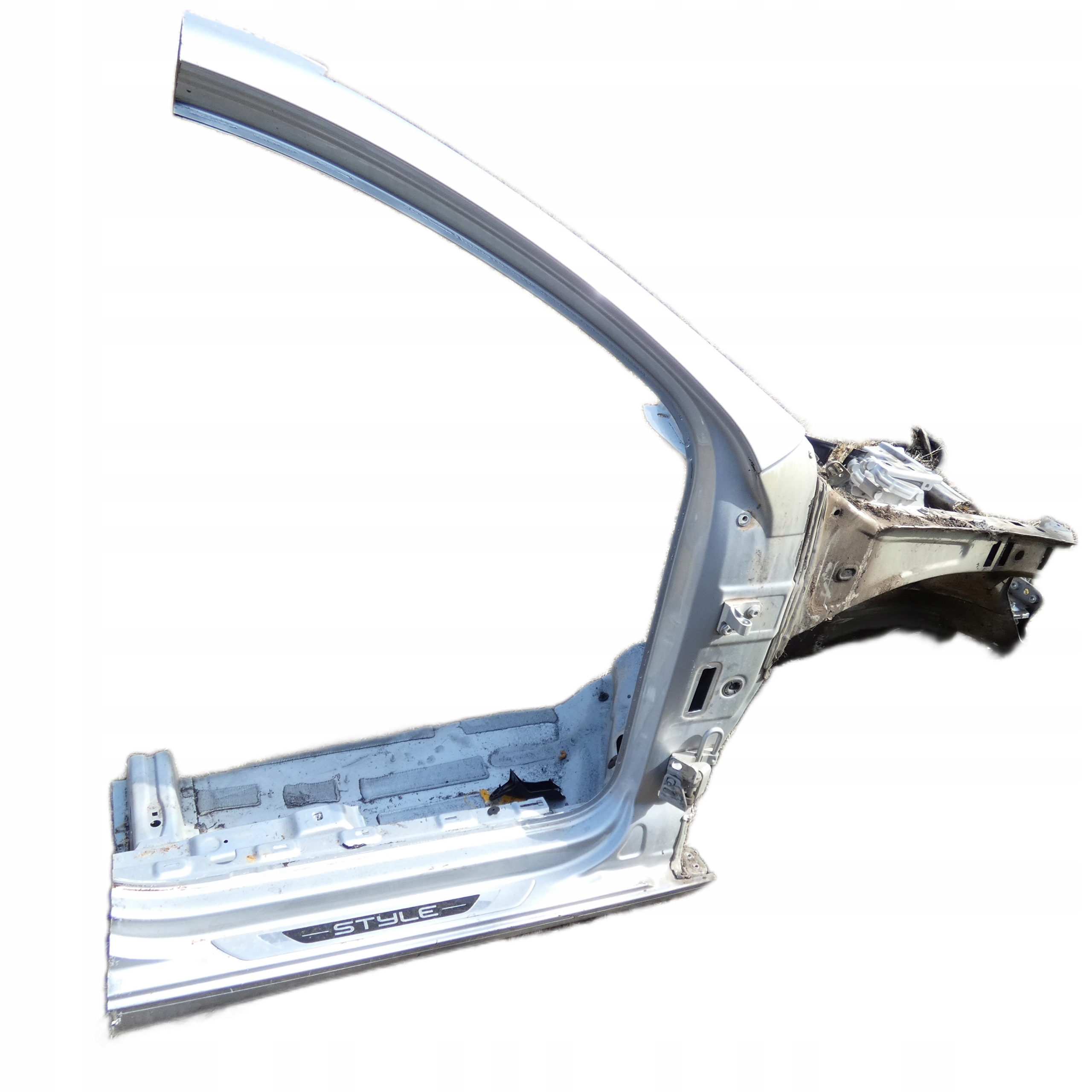 Ćwiartka GOLF VI PRAWY PRZÓD SŁUPEK PODŁUZNICA FARTUCH