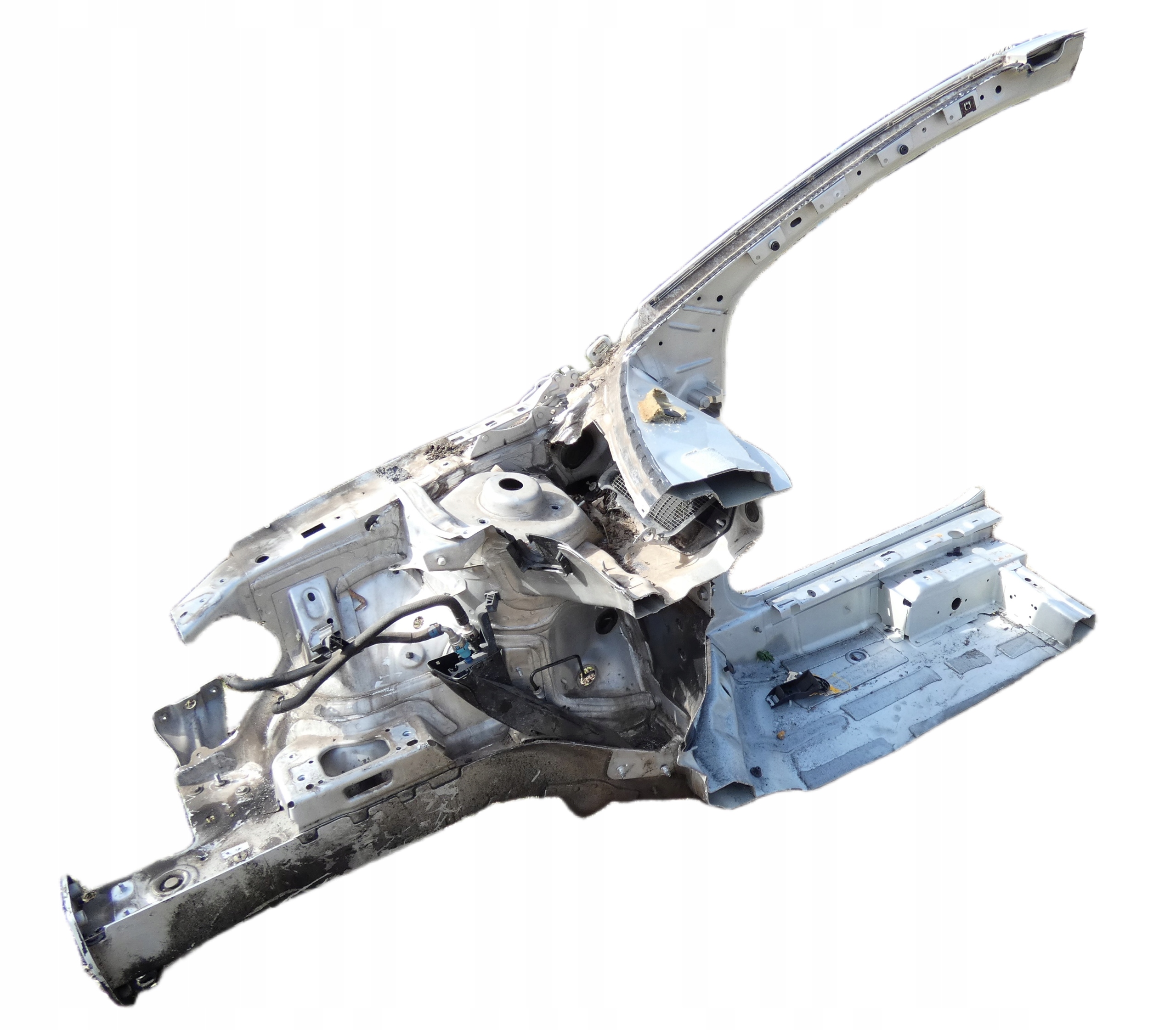 Ćwiartka GOLF VI PRAWY PRZÓD SŁUPEK PODŁUZNICA FARTUCH