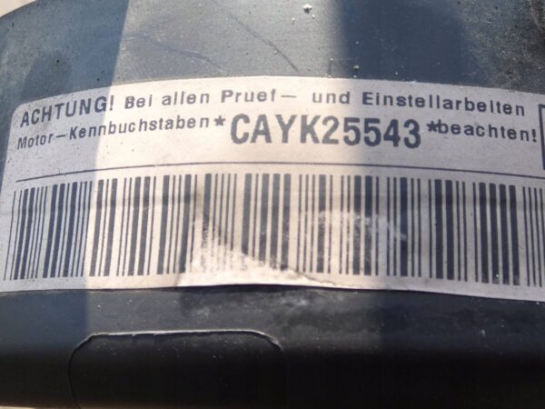 Silnik ENGINE VW GOLF POLO TOURAN A3 ALTEA OCTAVIA 1.6 TDI CAYK CAY