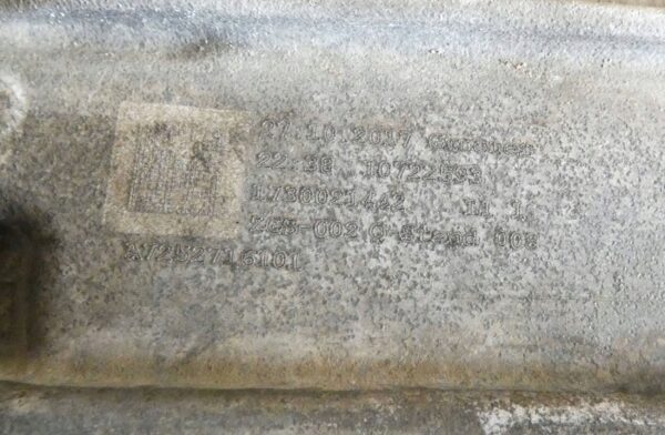 SKRZYNIA BIEGÓW Mercedes-Benz E W213 2.0 CDI 4MATIC R7252716101