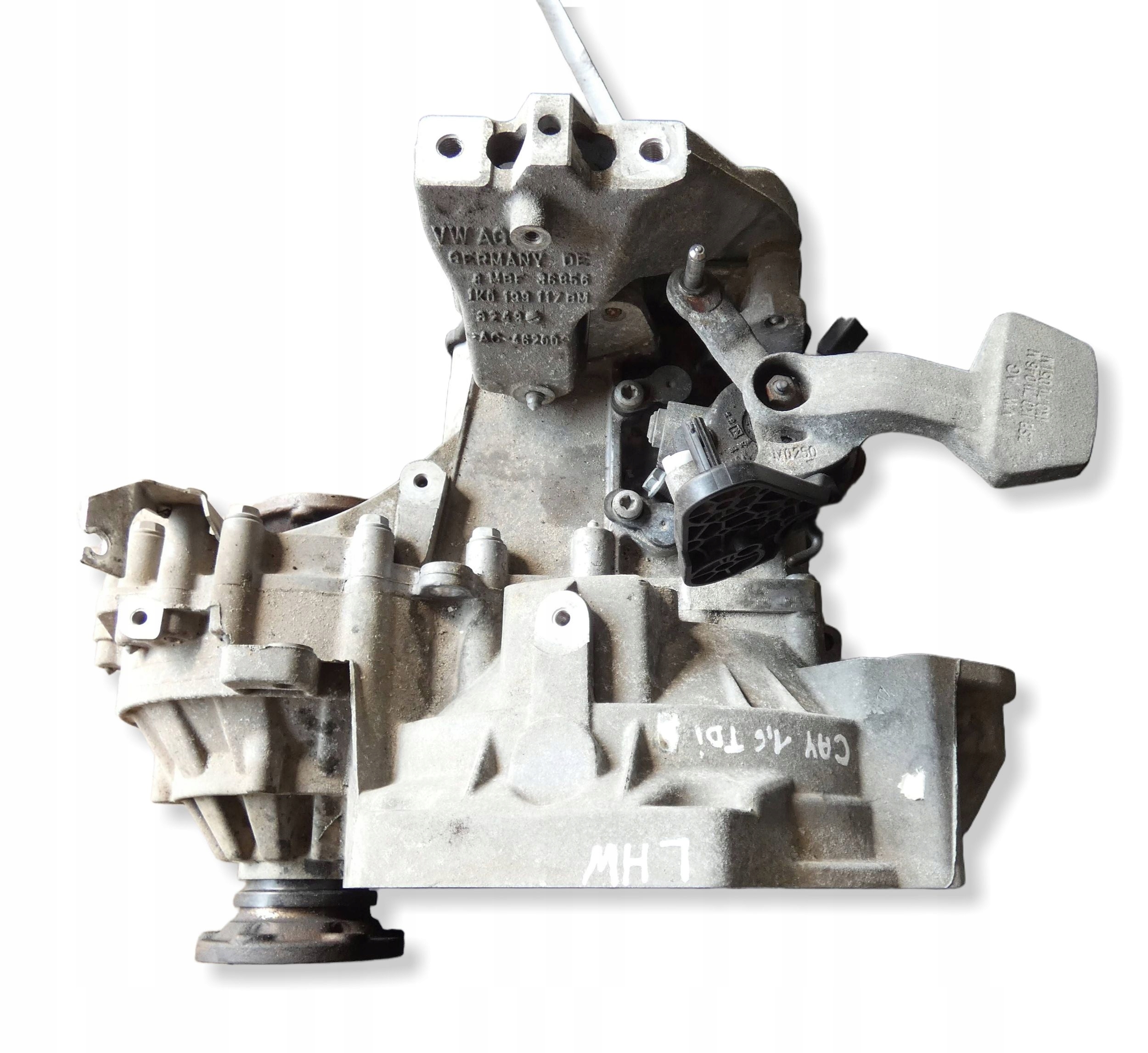 SKRZYNIA BIEGÓW VW GOLF POLO TOURURAN A3 ALTEA OCTAVIA 1.6 TDI LHW 5 BIEG