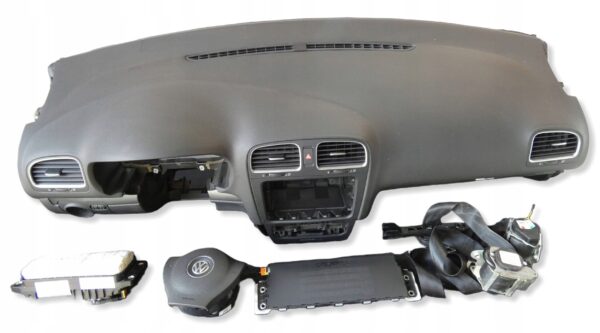 DESKA ROZDZIELCZA PASY AIRBAG PODUSZKI PASY Golf VI 1K1857003