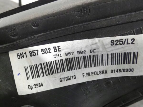 LUSTERKO PRAWE Volkswagen Tiguan I 13 PIN EU 5N1857502BE