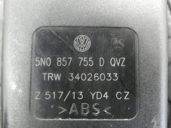 Klamra pasa Przód strona lewa Volkswagen Tiguan SHARAN ALHAMBRA 5N0857755D