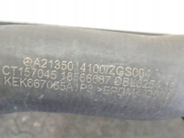 RURA WĄŻ Przewód wody Mercedes-Benz E W213 2.0 CDI A2135014100 A2138309000