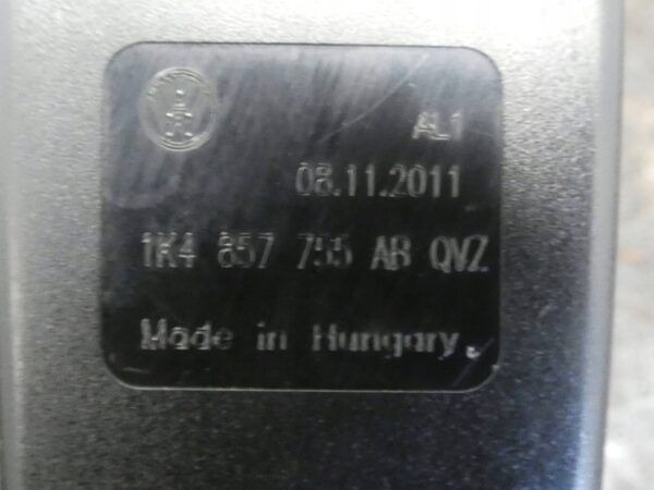 18442695467-69c3fdd583a1a ZAPINKA Klamra pasa przedniego strona lewa Volkswagen Golf VI 1K4857755AB